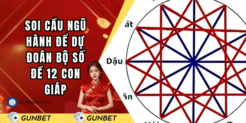 Soi cầu ngũ hành để dự đoán bộ số đề 12 con giáp