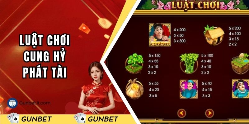 Luật chơi nổ hũ cung hỷ phát tài