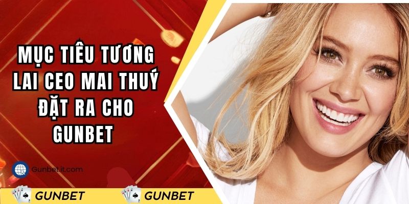 Mục tiêu tương lai mà nhà sáng lập đặt ra cho Gunbet