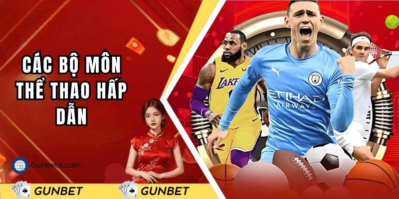 Những bộ môn đặc sắc nhất tại sảnh nhà cái