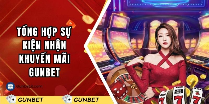 Tổng hợp sự kiện ưu đãi Gunbet giá trị bùng nổ